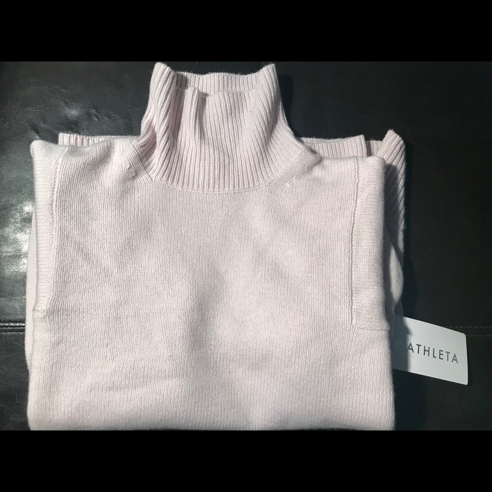 Athleta Bedford Wool Cashmere T-neck